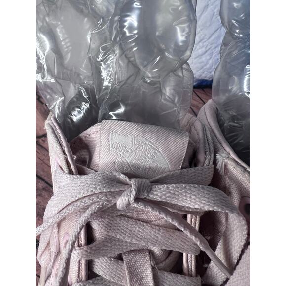 Vans Off the Wall Canvas Tennis Shoe Dusty Pink Women's 7 - Picture 6 of 13